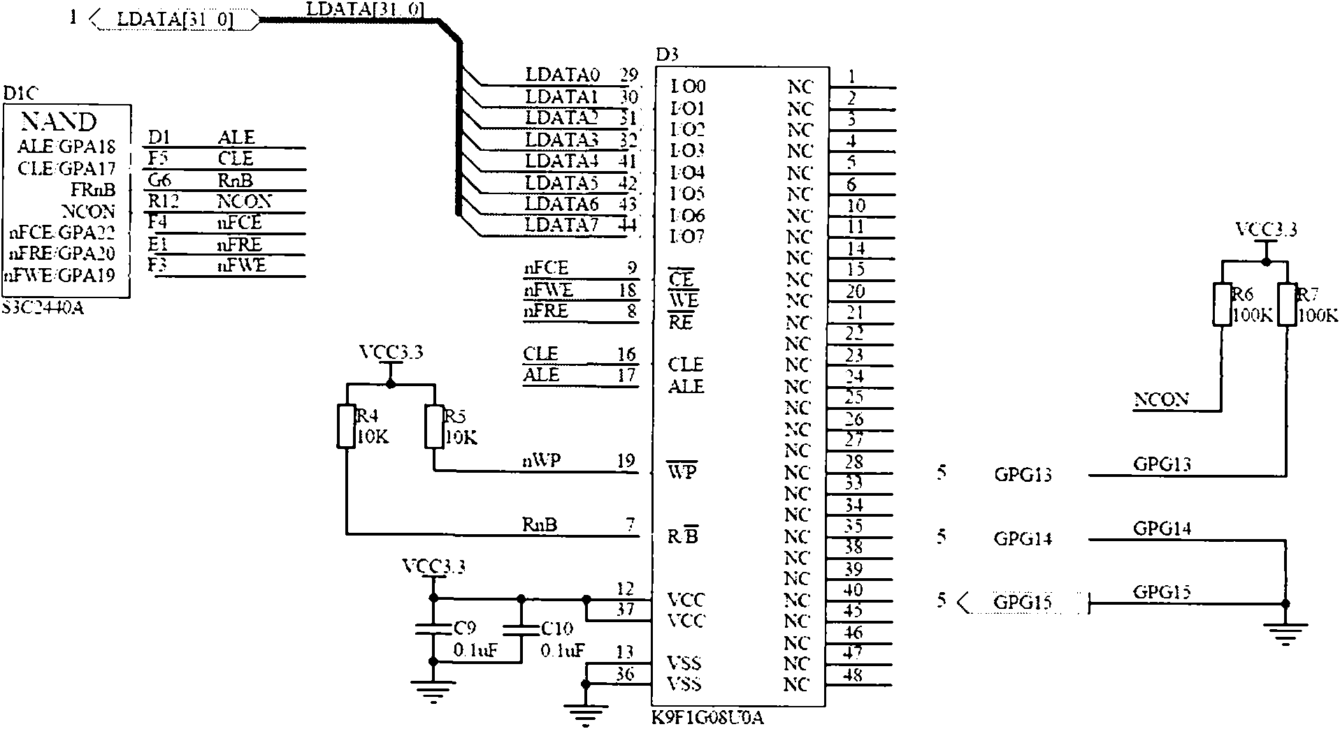 Method for establishing large-page NAND Flash storage system under Windows CE condition