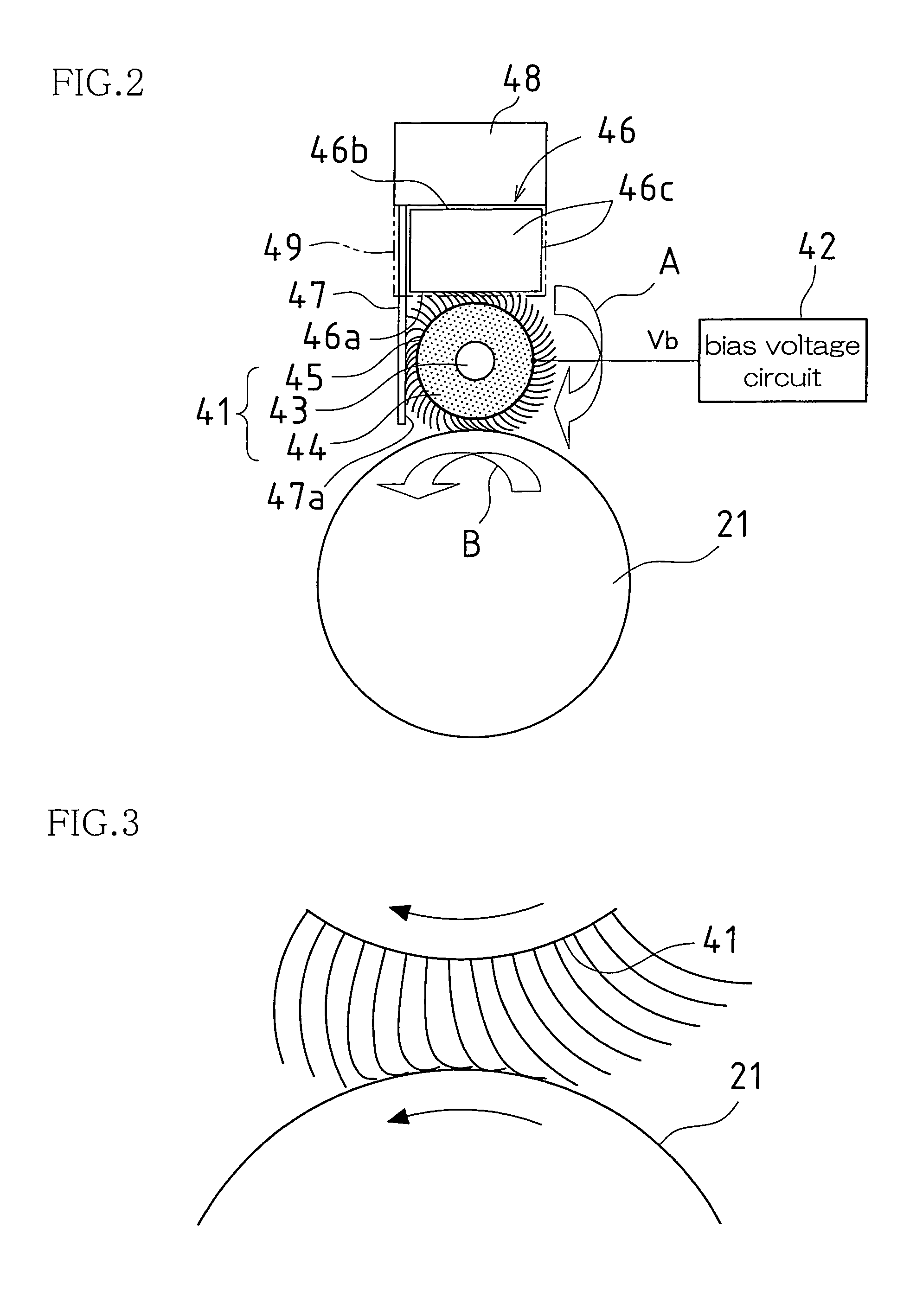 Cleaning apparatus for a rotatable member
