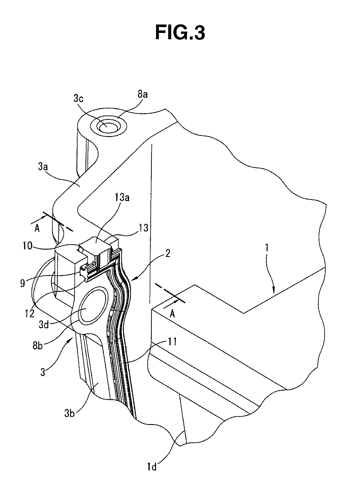 Seal structure for internal combustion engine