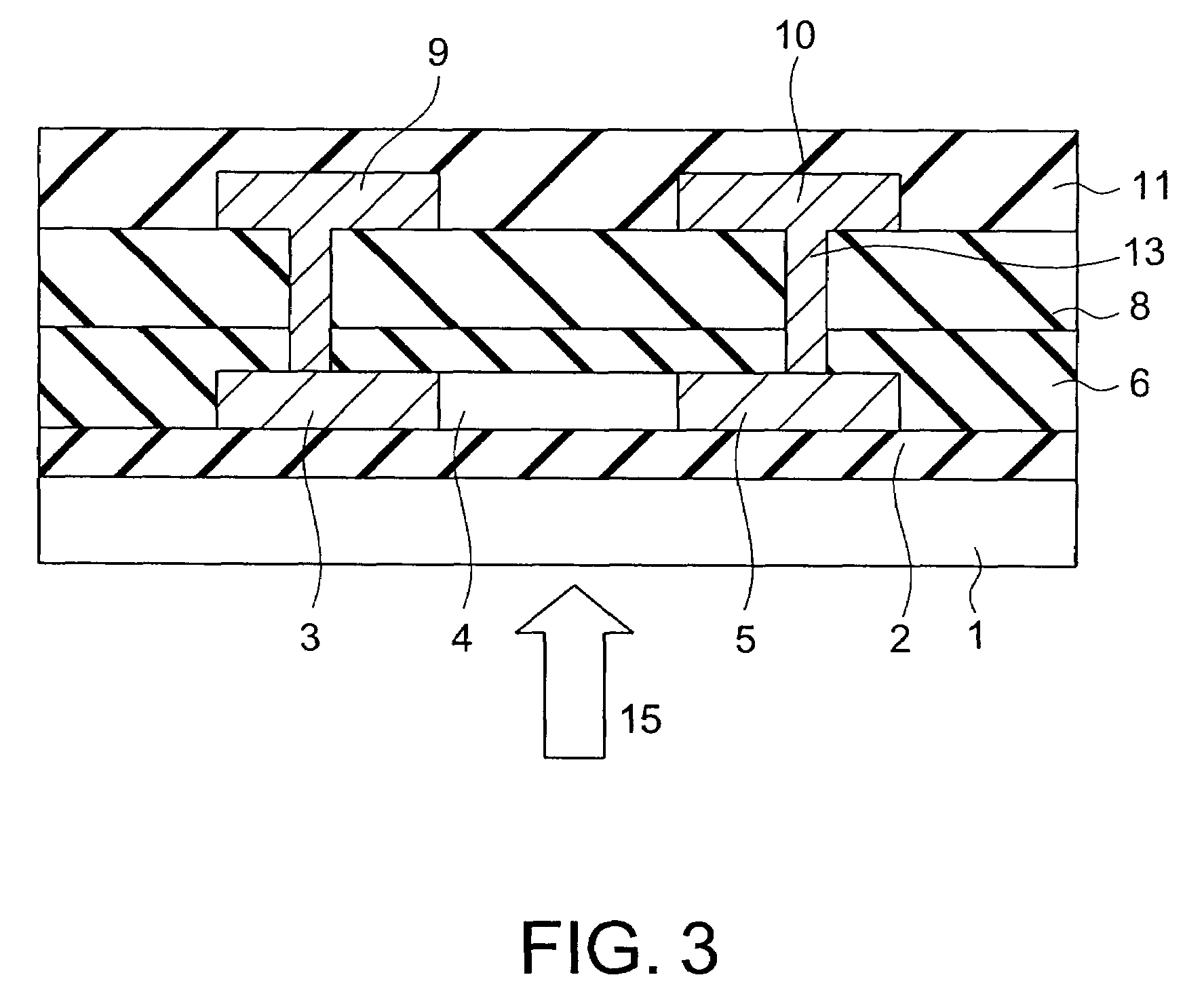 Optical sensor element and method for driving the same