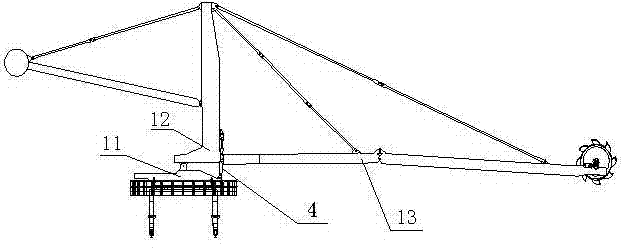 Safety precaution method and system for pitching mechanism of stacker-reclaimer