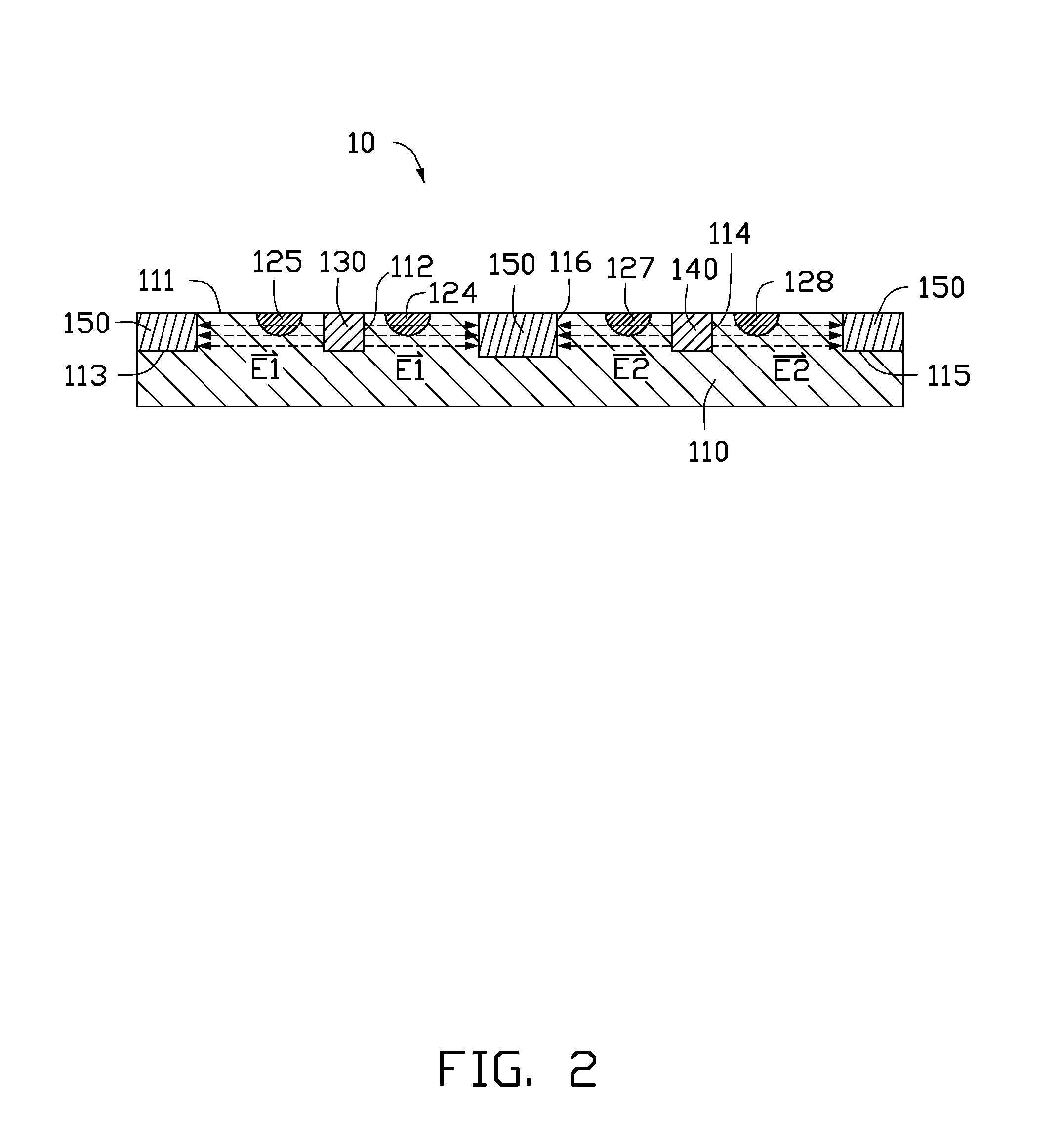 Electro-optical modulator having high extinction ratio when functioning as switch