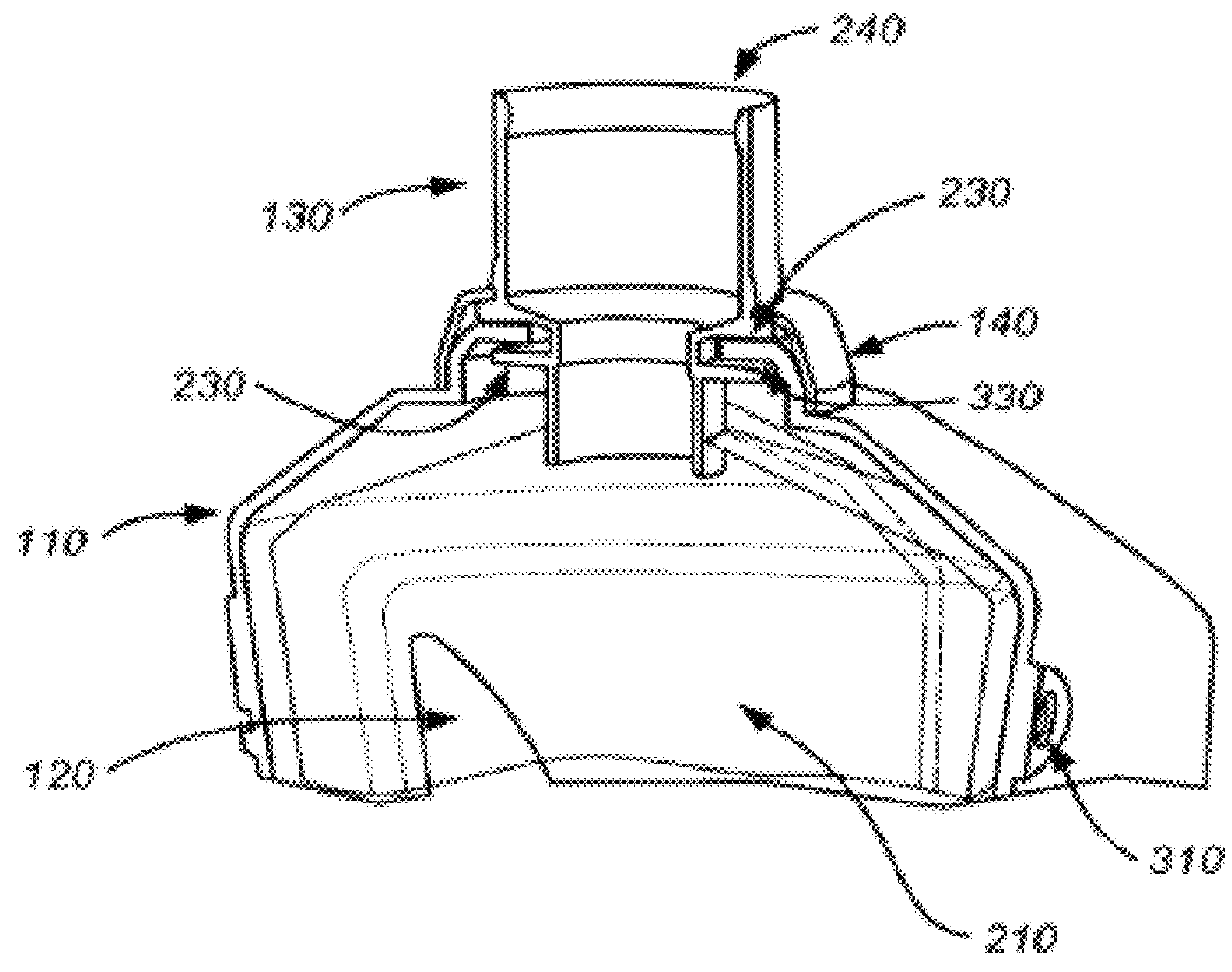 Containers for holding materials