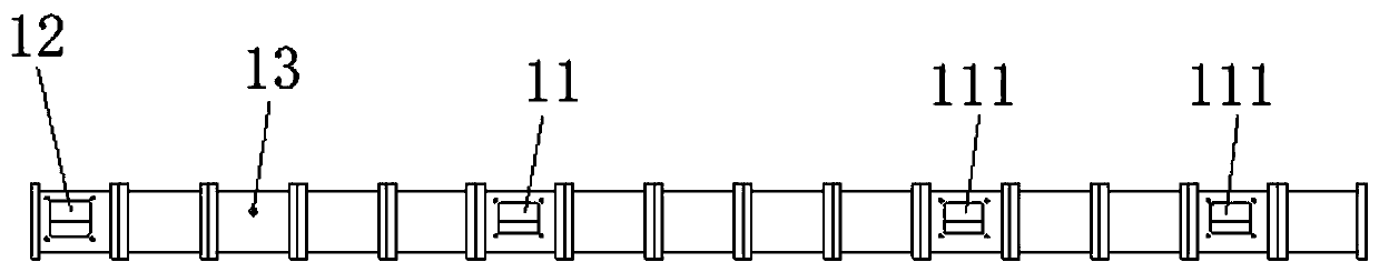 Melt-blown fabric manufacturing device and method