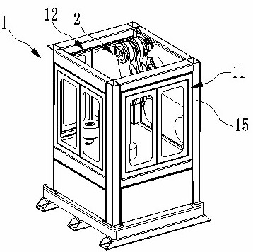 Hardware container surface polishing device and polishing method