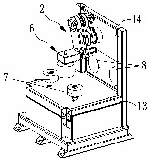 Hardware container surface polishing device and polishing method