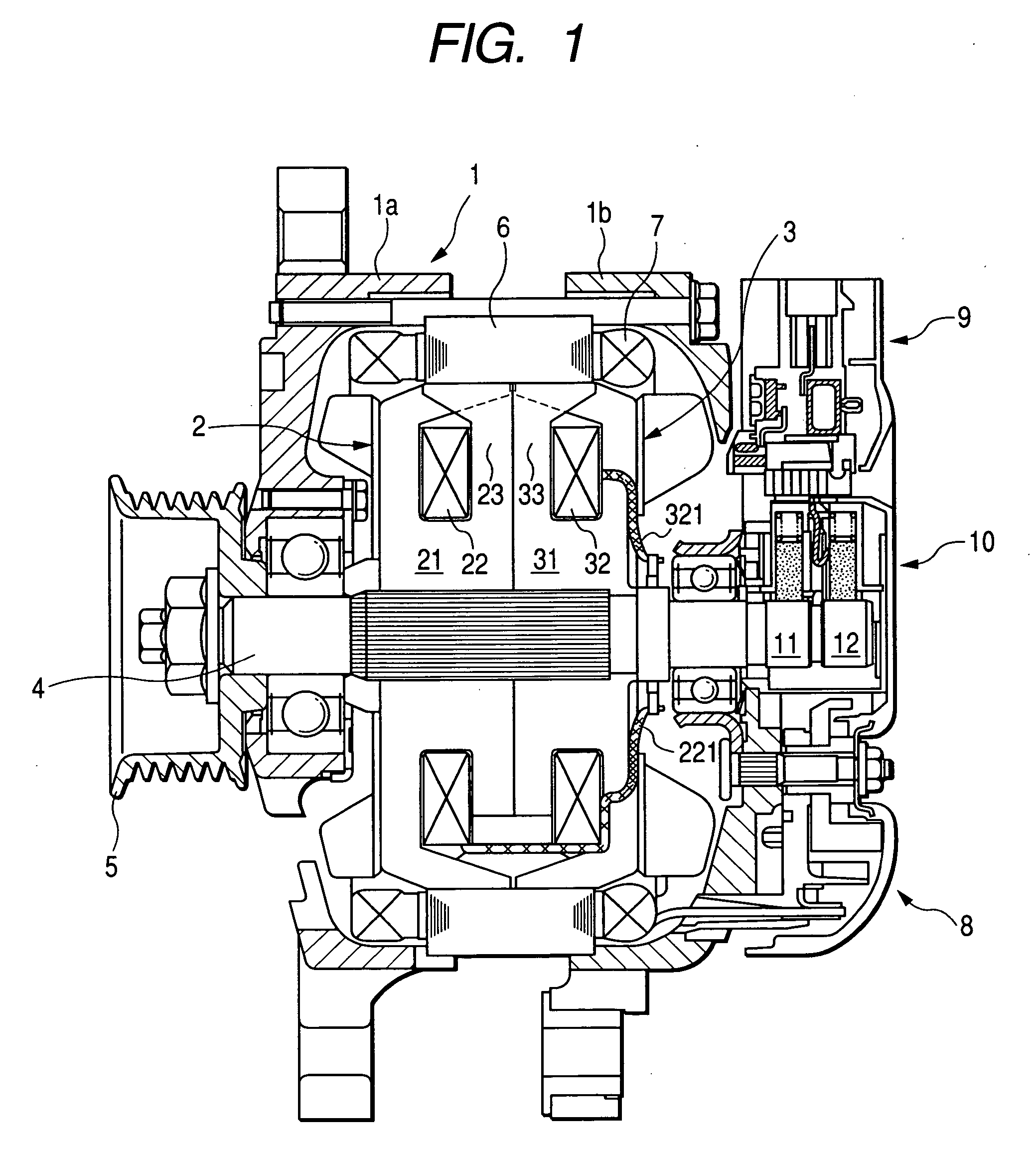 Vehicle-use generator