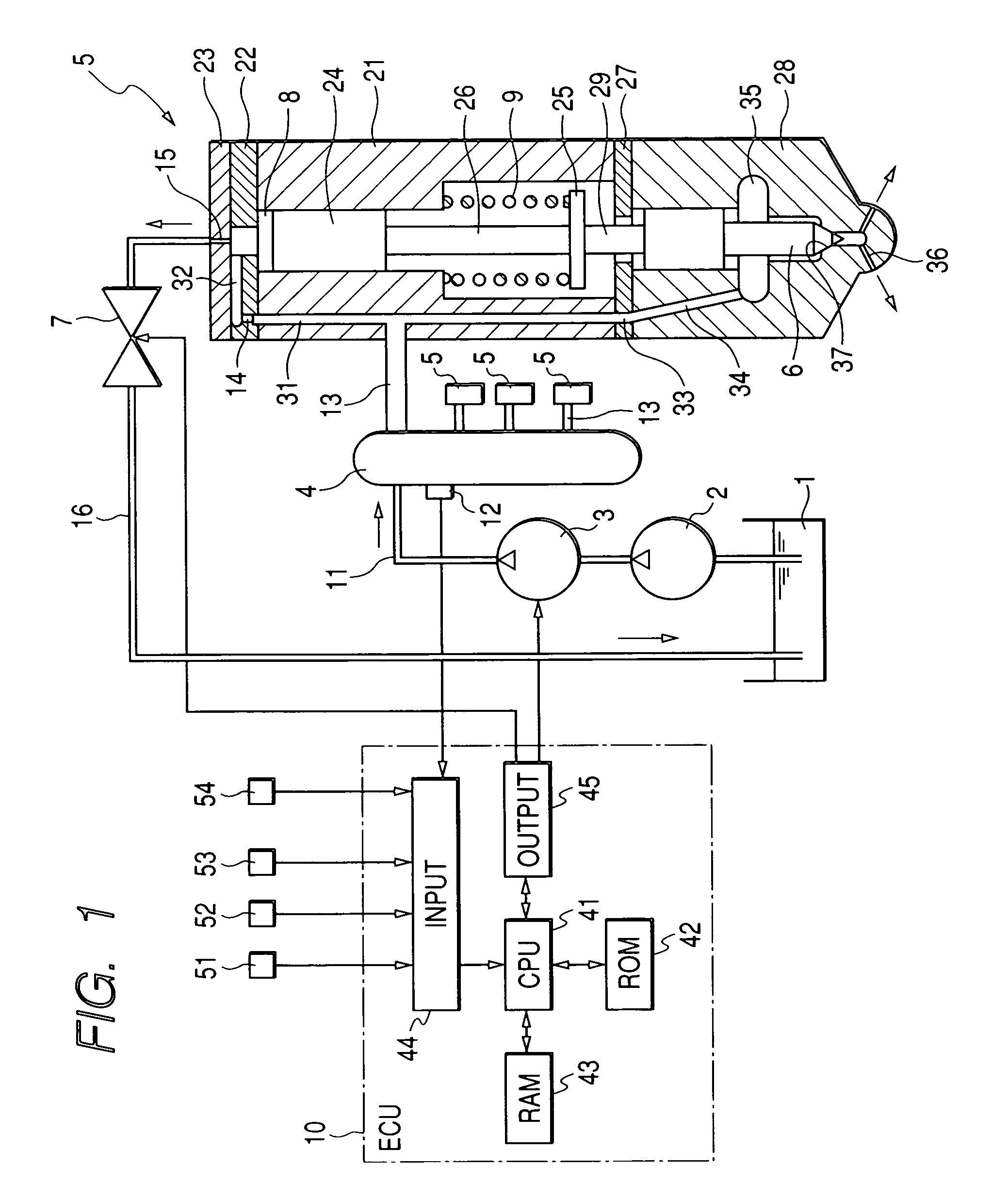 Accumulator fuel injection apparatus compensating for injector individual variability