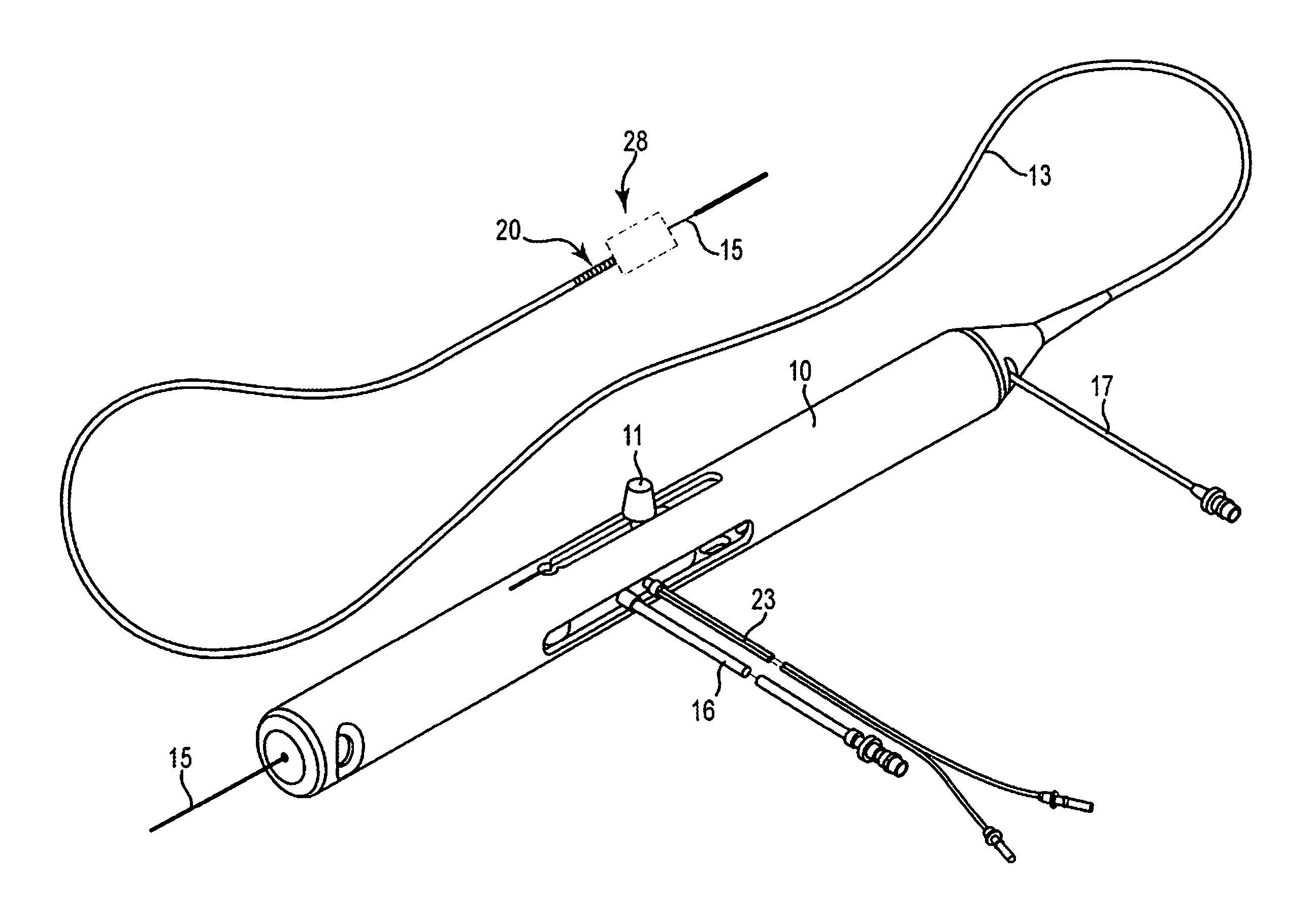 Atherectomy device, system and method having a bi-directional distal expandable ablation element