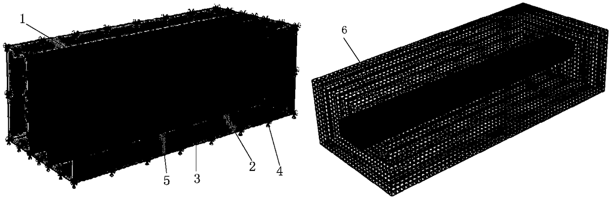 Automatic numerical modeling method and system for soil-pipe gallery system