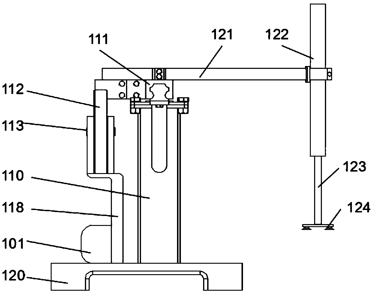 Two translation degrees of freedom pneumatic manipulator