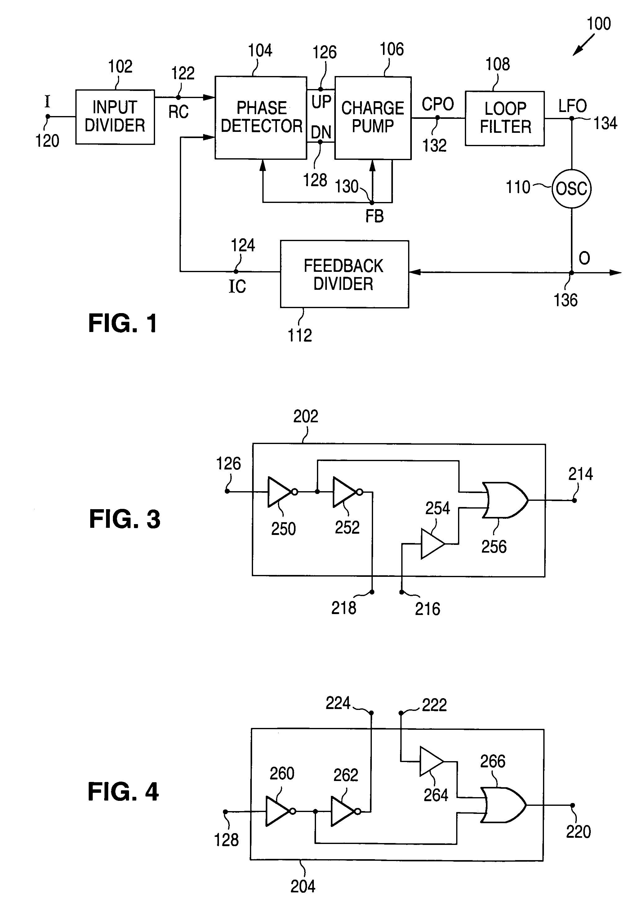 Method and system for internally resetting a charge pump