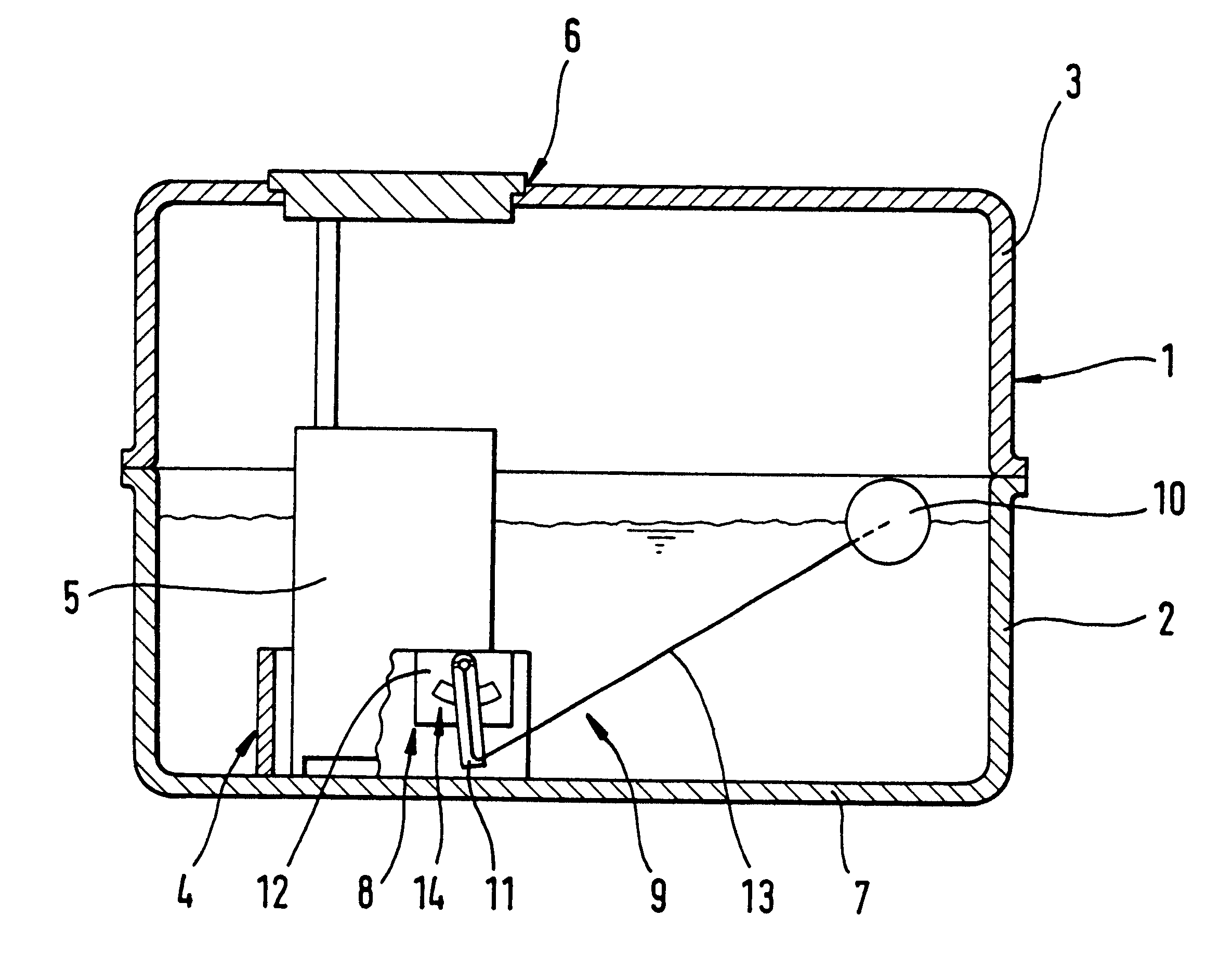 Fuel tank for a motor vehicle