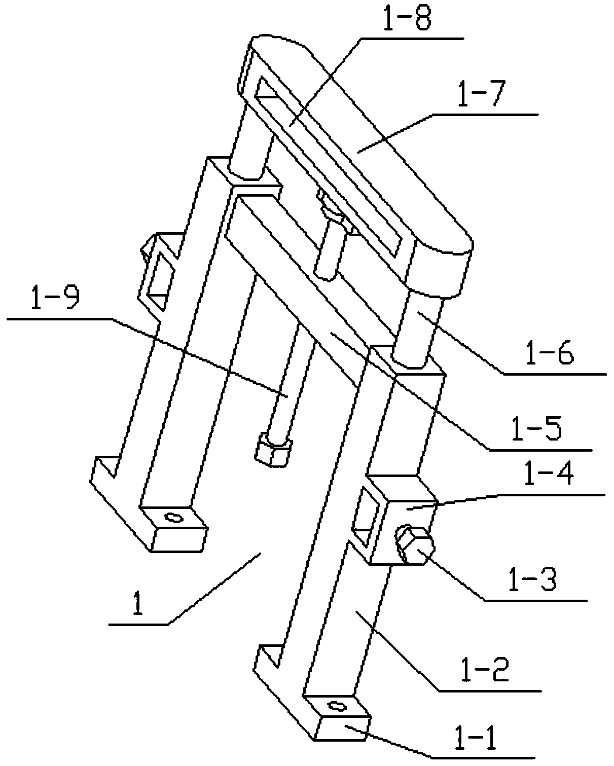 Building steel beam and steel pipe pile combined support structure