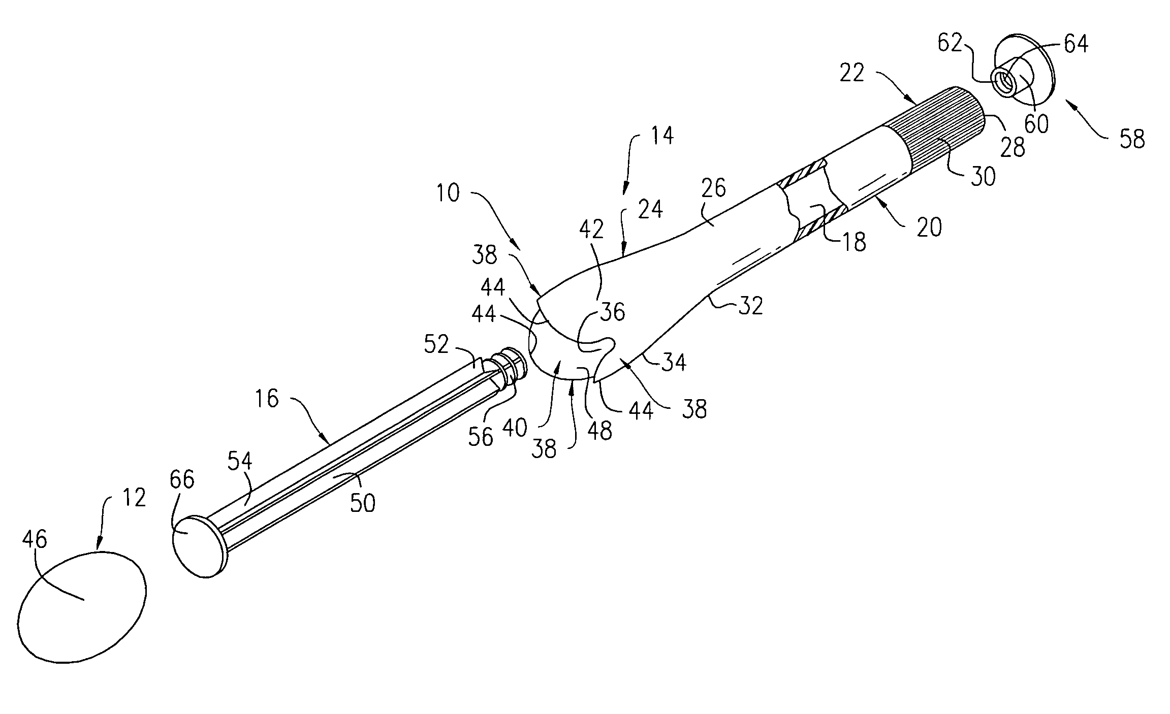 Applicator device for suppositories and the like
