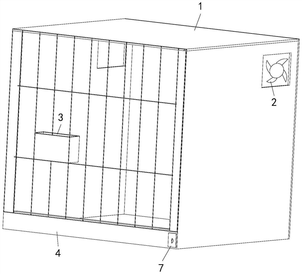 Intelligent logistics box based on intelligent logistics