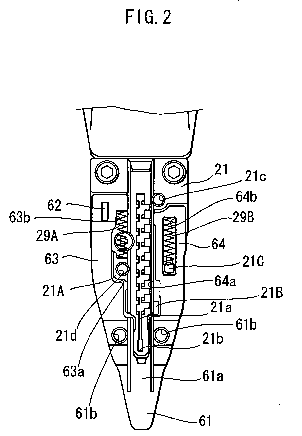 Fastener driving tool having contact arm in contact with workpiece