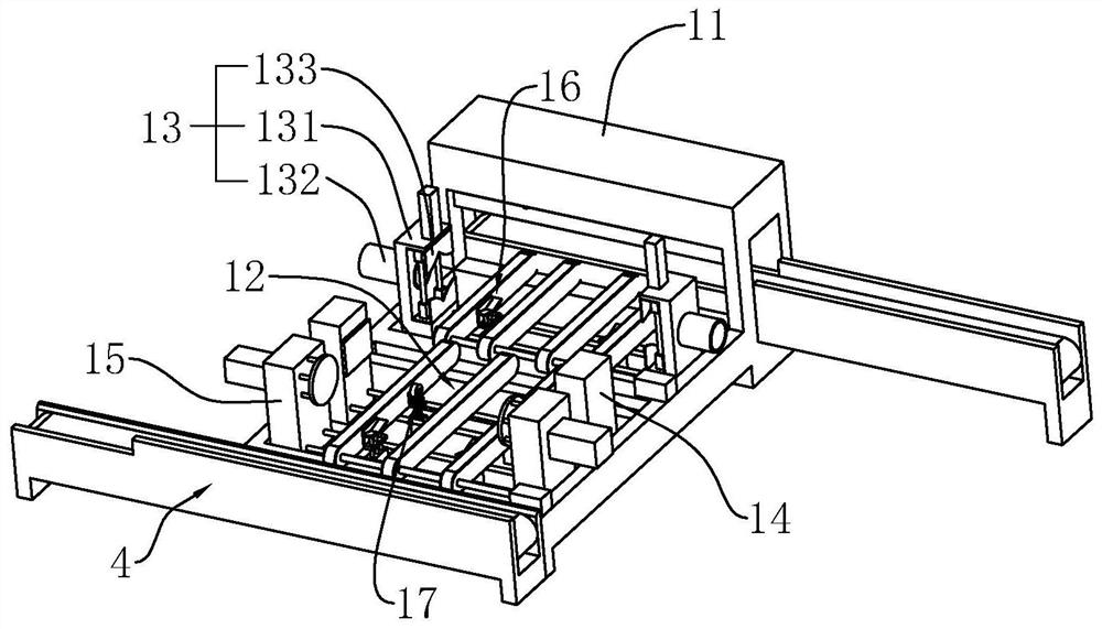 A fully automatic packaging line for fabrics