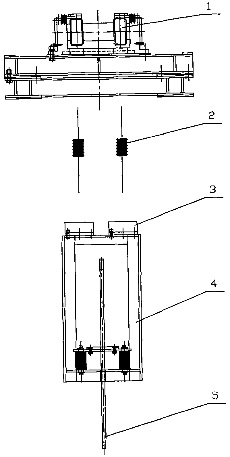 Tractor tower type pumping unit device