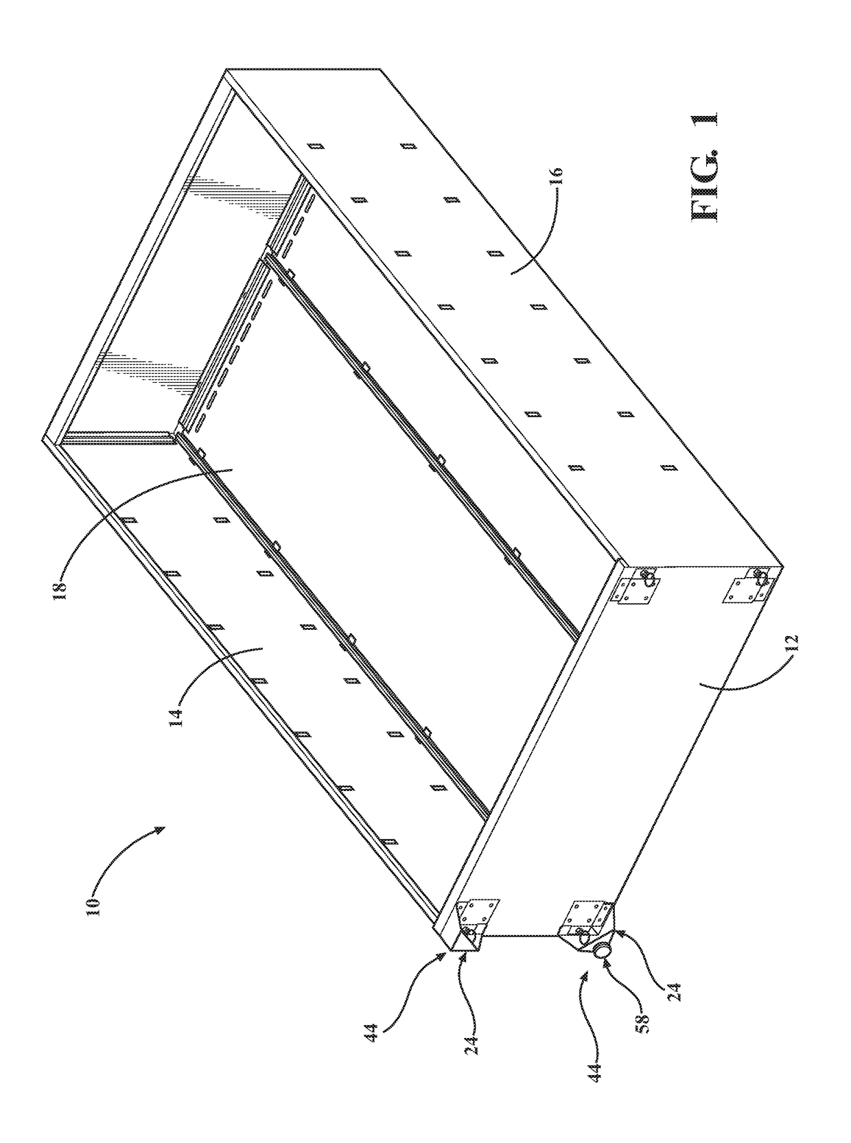 Cabinet Assembly Having a Releasable Support Foot