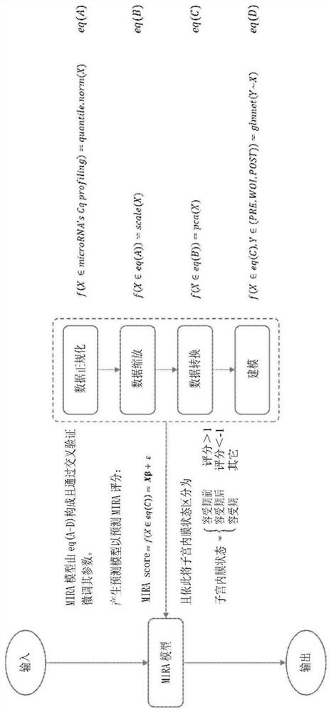 Mirna receptivity analysis of the endometrium