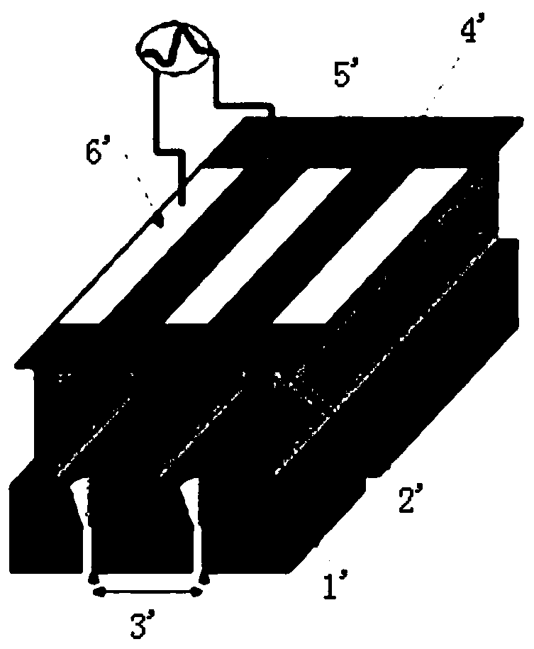 Finger-shaped cantilever piezoelectric nozzle and its processing method and spraying equipment