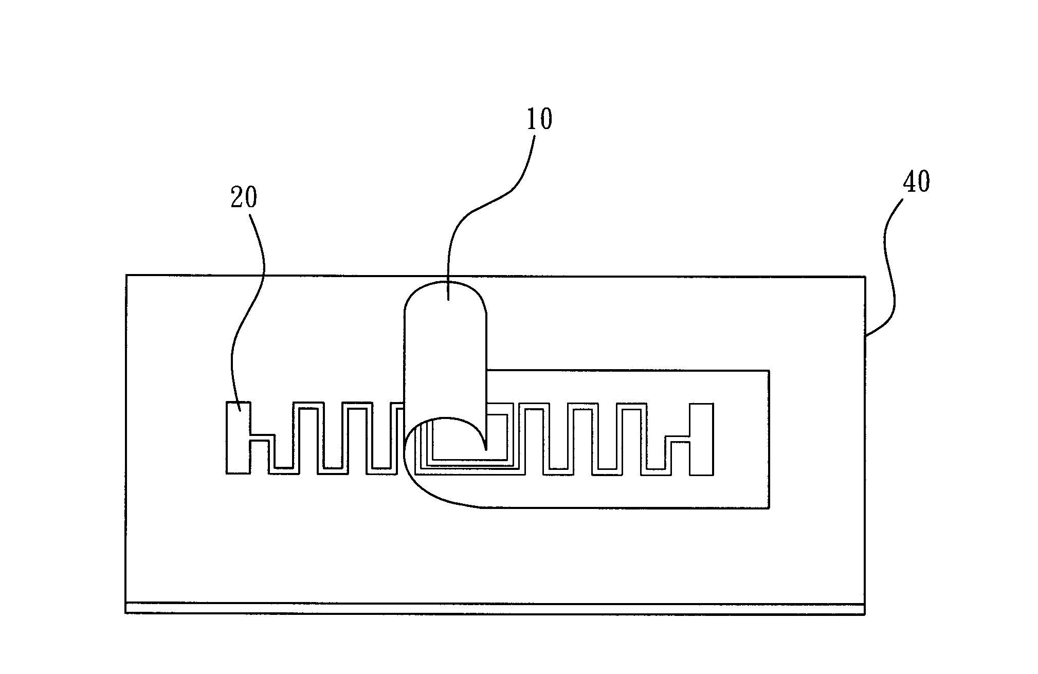 RFID (Radio Frequency Identification) label structure with anti-counterfeiting function and manufacturing method thereof