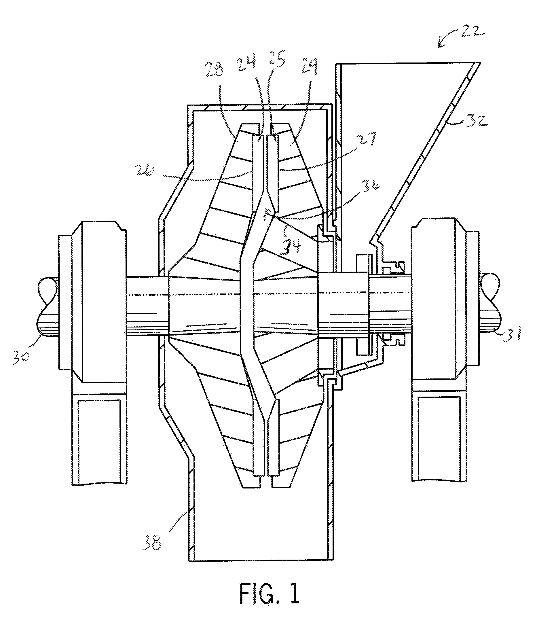 Refiner Plate Assembly and Method With Evacuation of Refining Zone