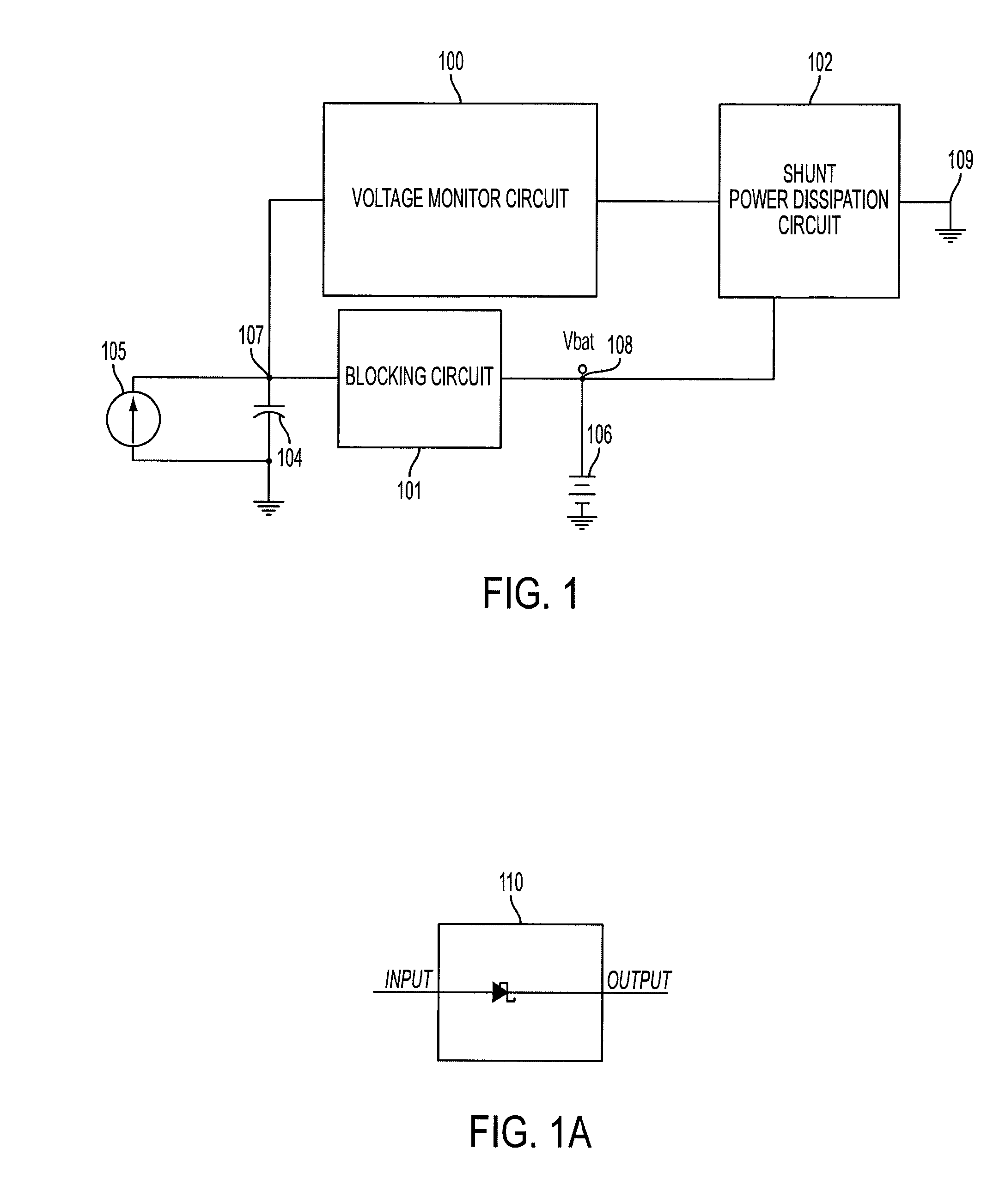 Passive over/under voltage control and protection for energy storage devices associated with energy harvesting