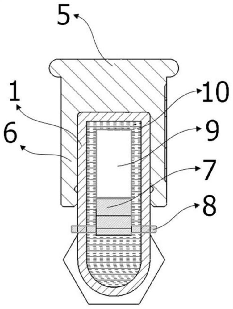 Non-contact blood flow monitoring device