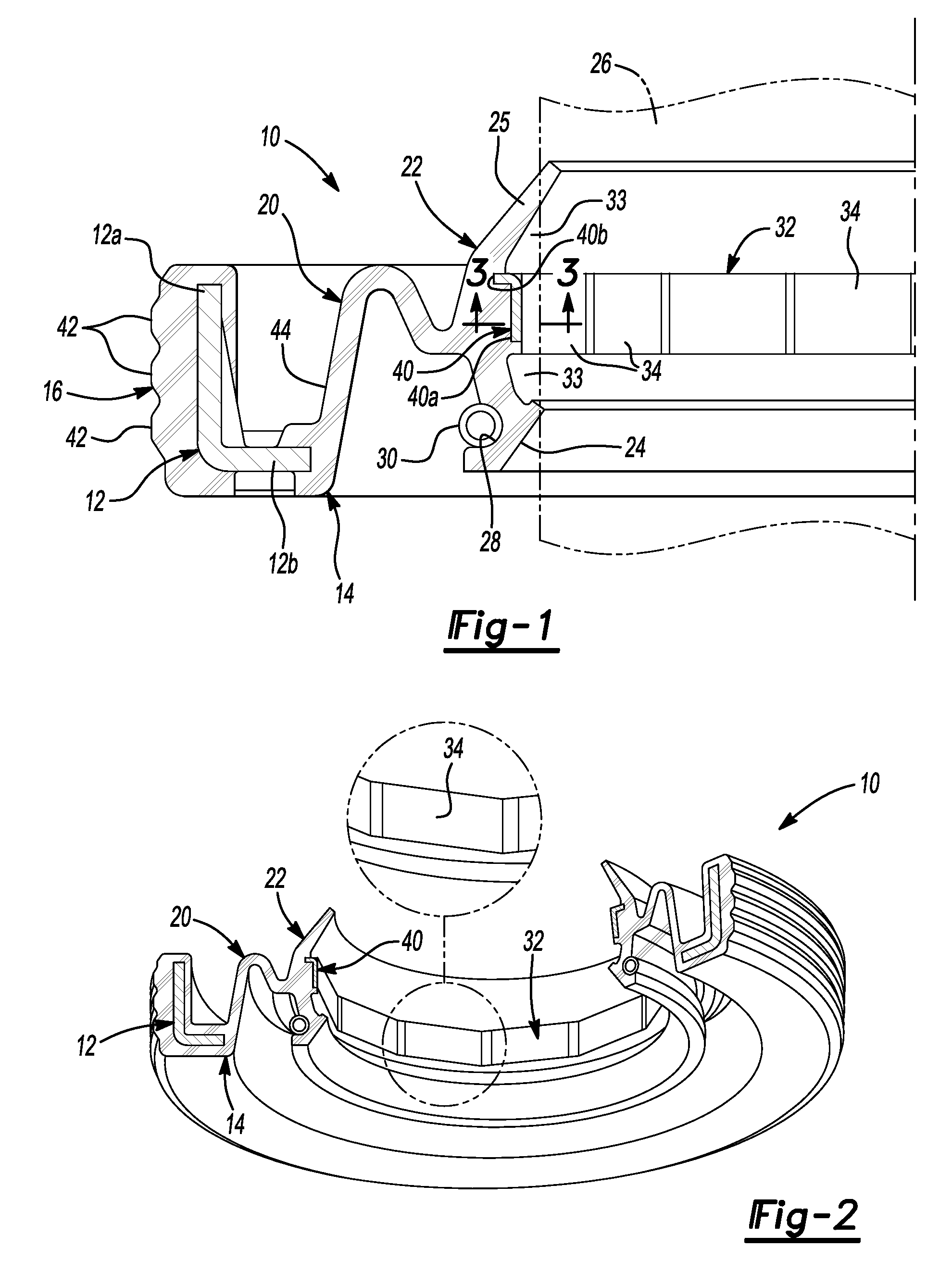 Prelubricated Multi-Lipped Radial Shaft Seal With Large Radial Offset Accommodation