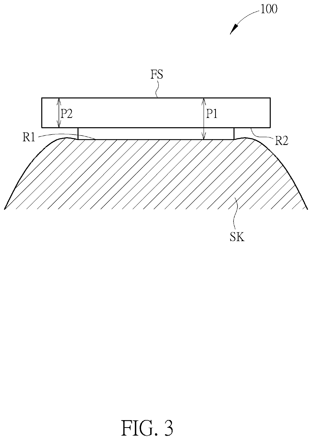 Electronic device capable of detecting wearing state or touching state