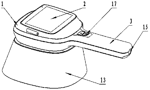 Skin inspection lamp with camera shooting system