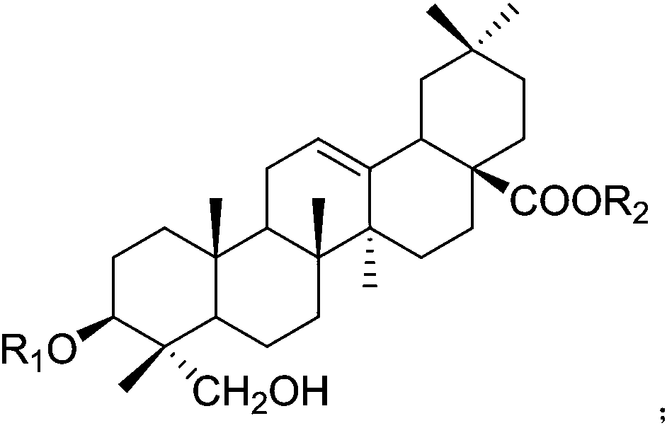 Application of hederagenin and its glucoside in preparation of medicine for inhibiting liver gluconeogenesis