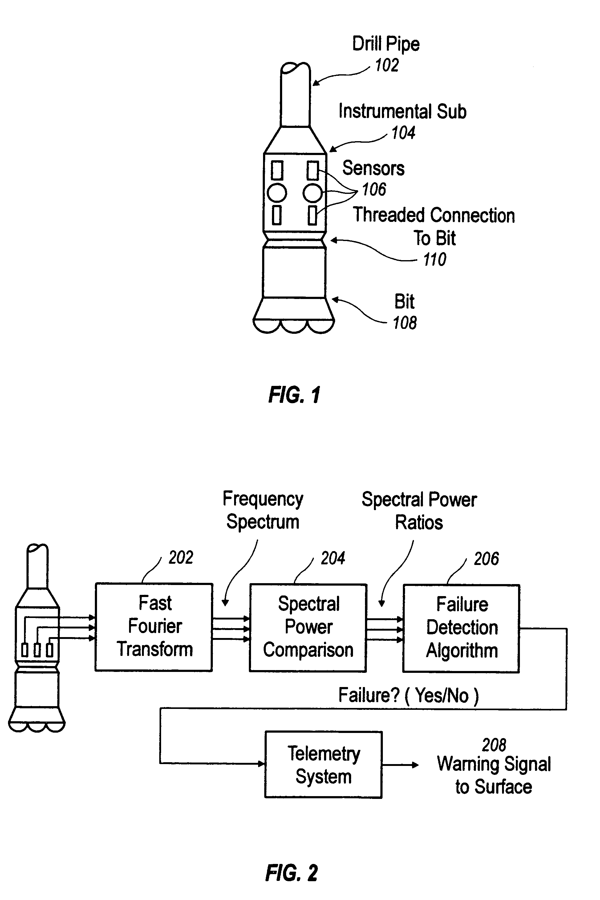 Method and apparatus for monitoring the condition of a downhole drill bit, and communicating the condition to the surface
