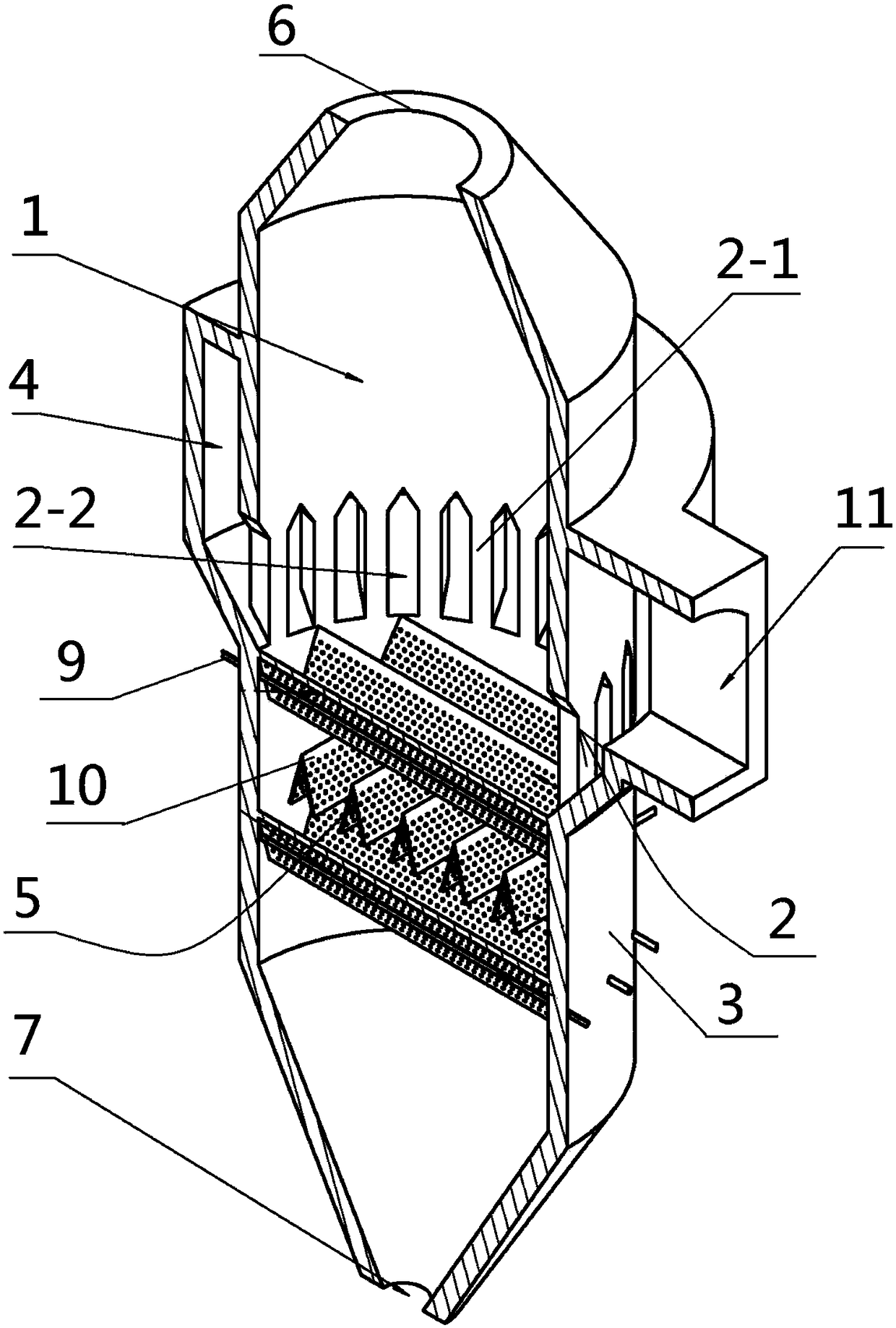 A New Structure Coke Quenching Oven