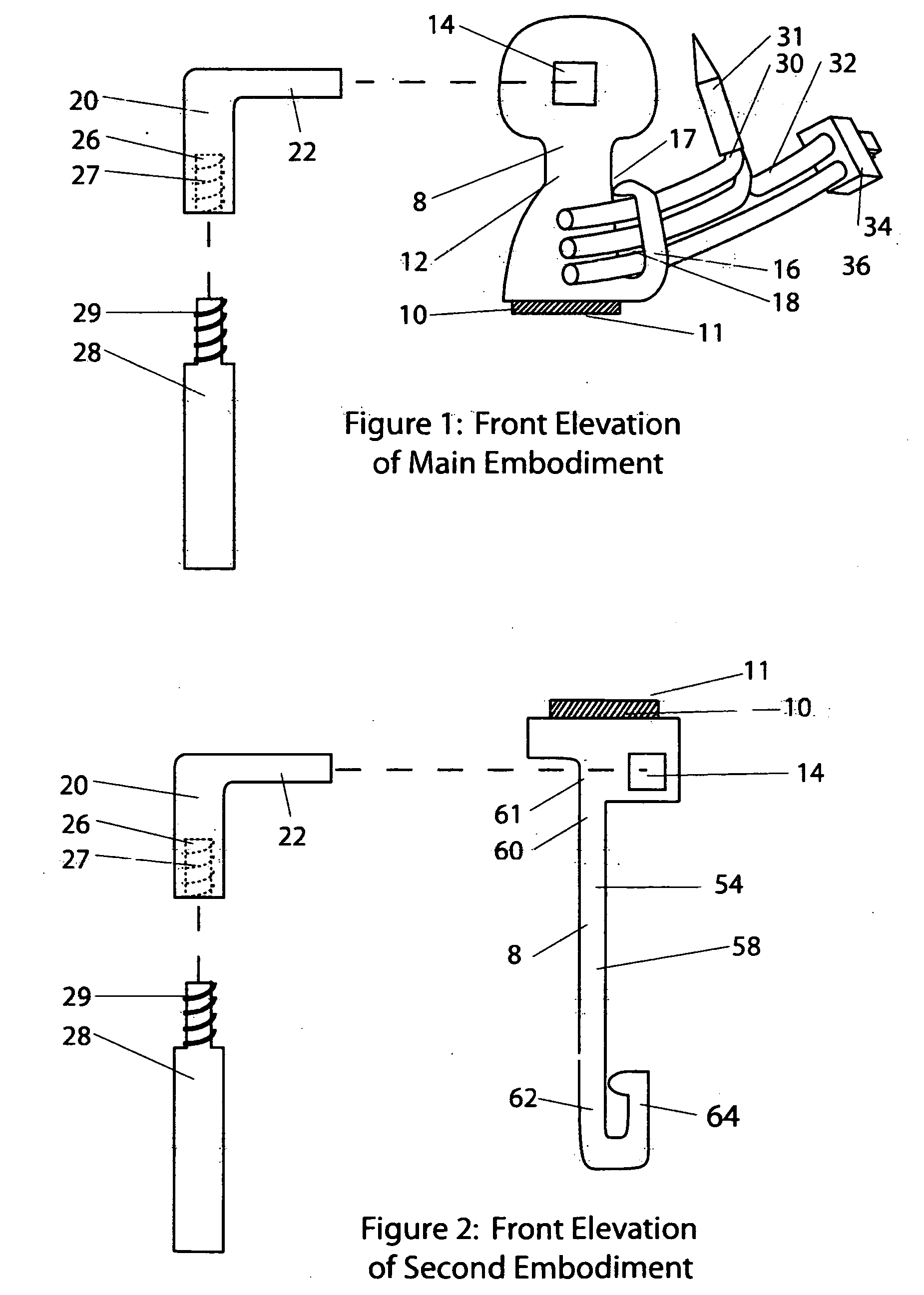 Remotely positionable and magnetically attachable securement device