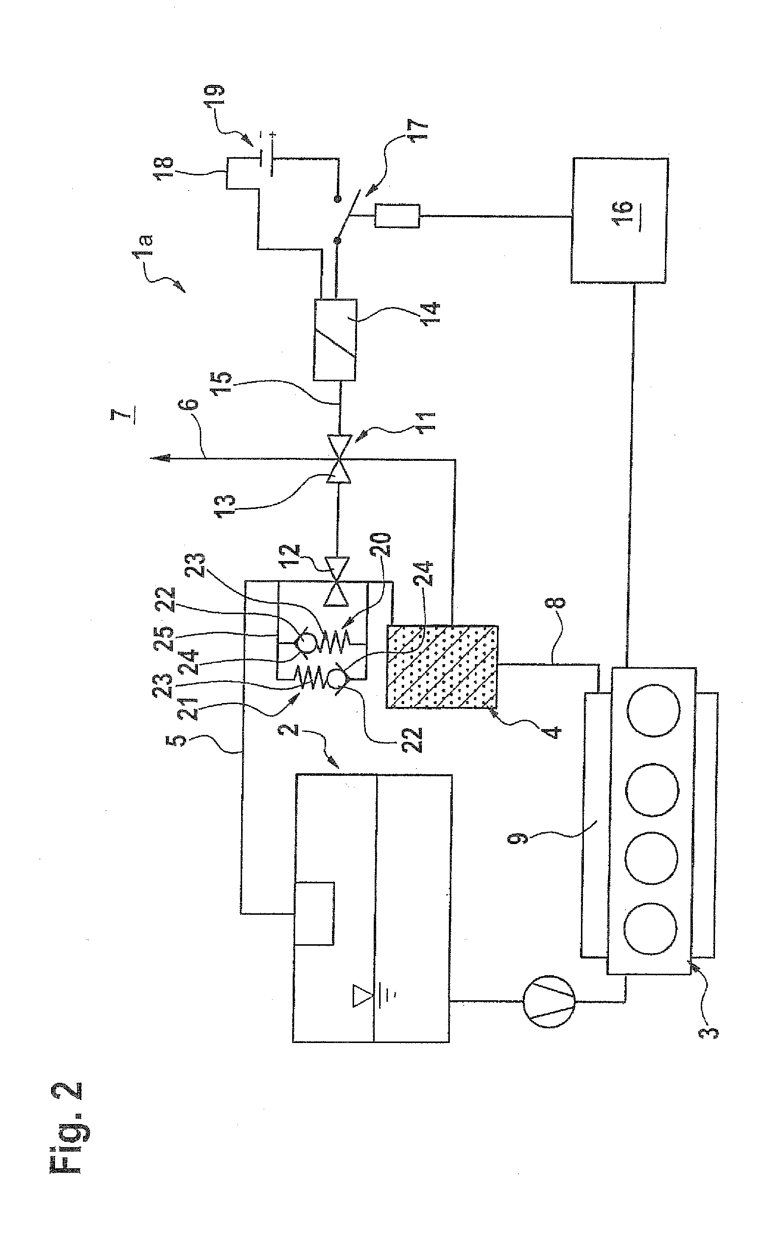 Tank venting device for a fuel tank of a motor vehicle