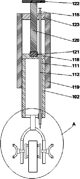 A kind of downhole detection equipment for electric pipe-laying workers