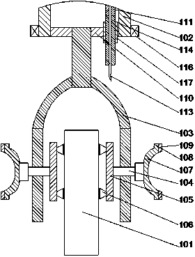 A kind of downhole detection equipment for electric pipe-laying workers