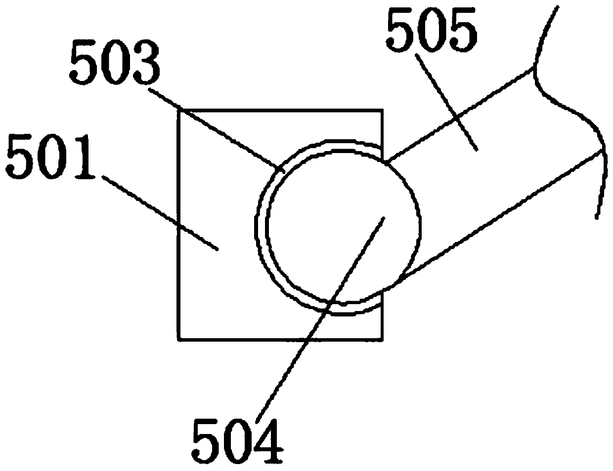 Supporting device for tunnel construction and using method