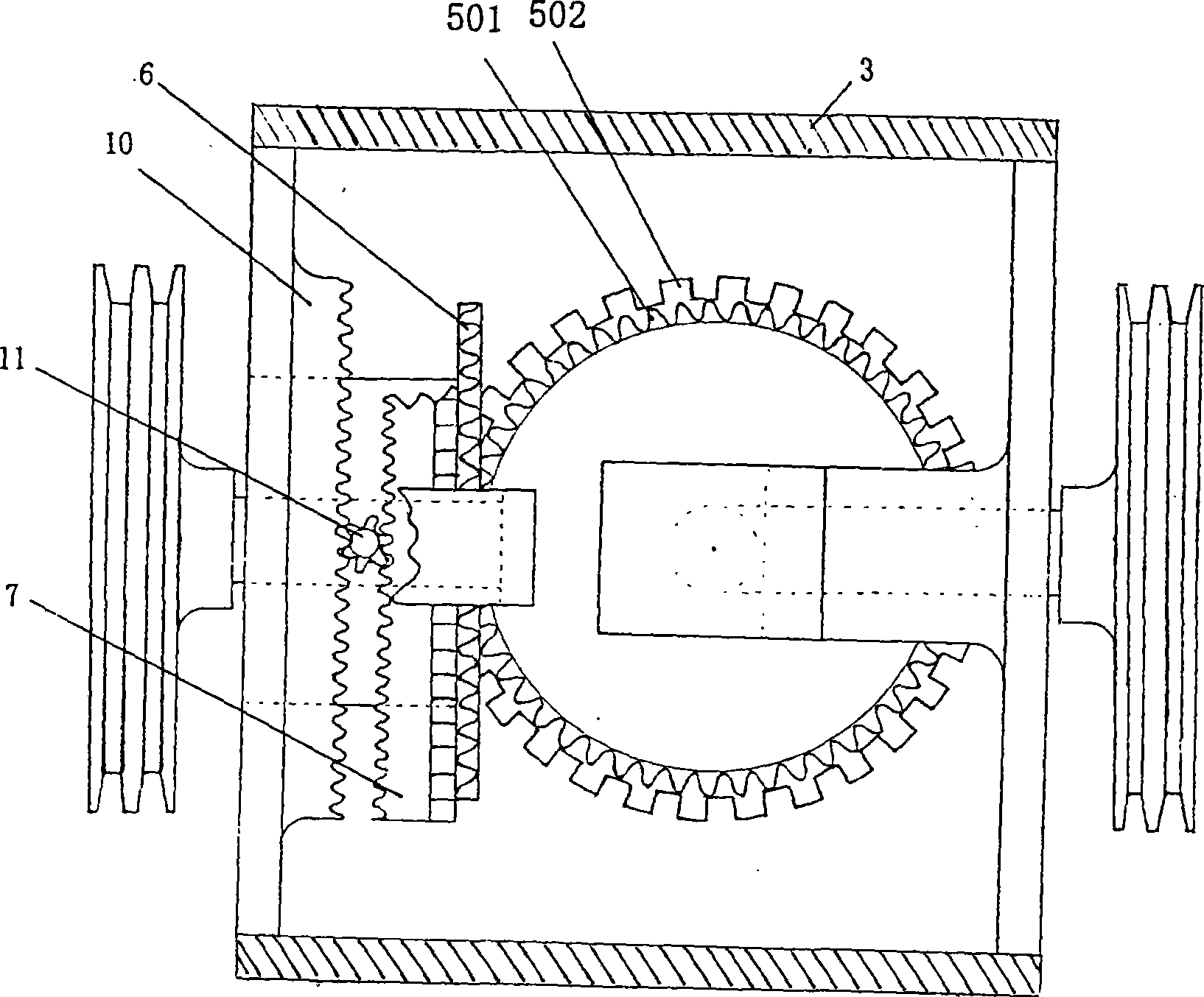 Torsion amplifier