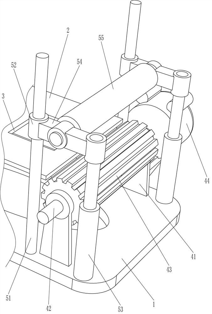 Pipe wall flattening equipment for large pipe recovery