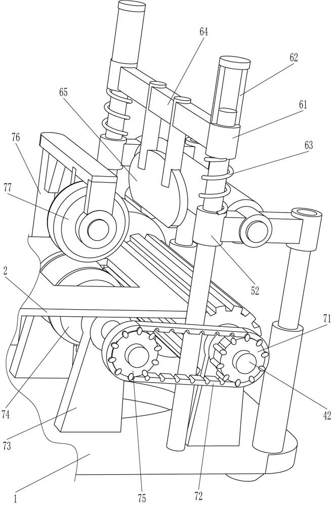 Pipe wall flattening equipment for large pipe recovery