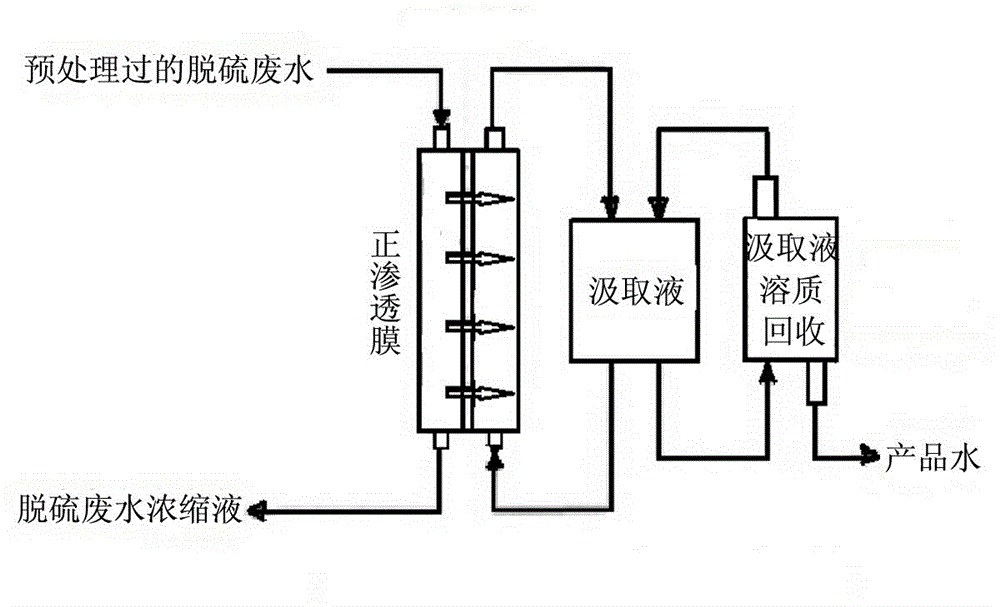 Thermal power plant desulphurization wastewater purification system and purification method