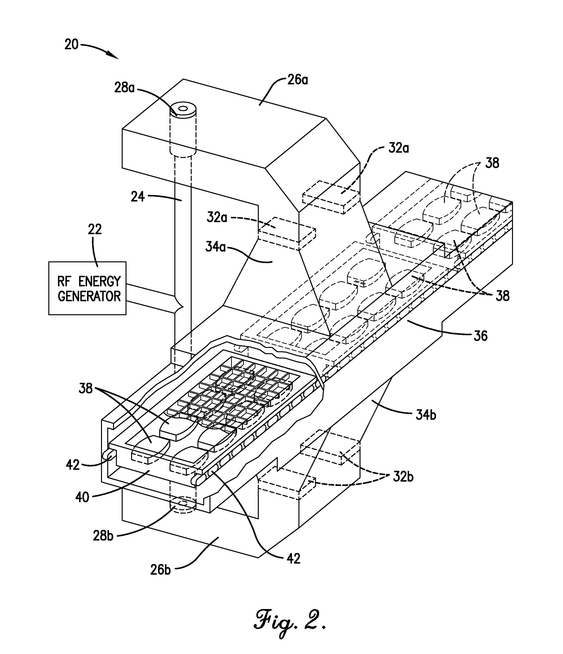 Radio frequency heating system