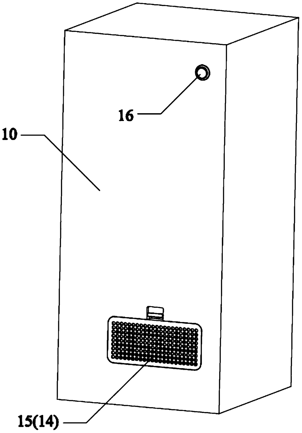 Cabinet vacuum device