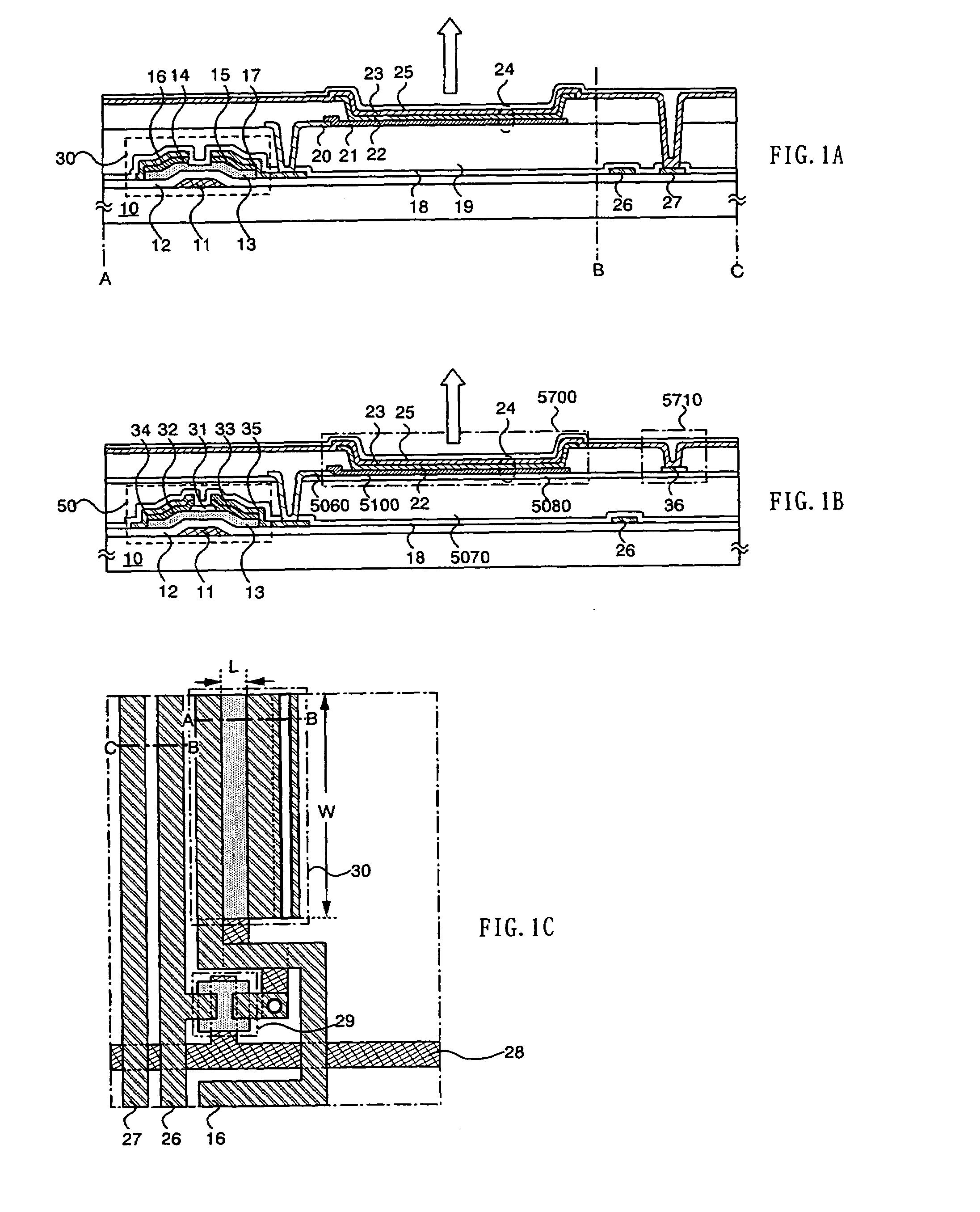 Display device and electronic apparatus having a wiring connected to a counter electrode via an opening portion in an insulating layer that surrounds a pixel electrode