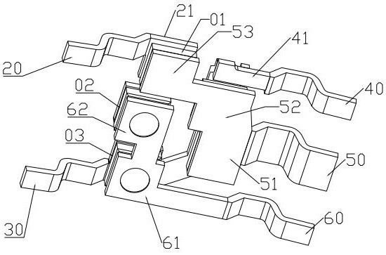 Direct-current driving protection power supply integrated packaging chip