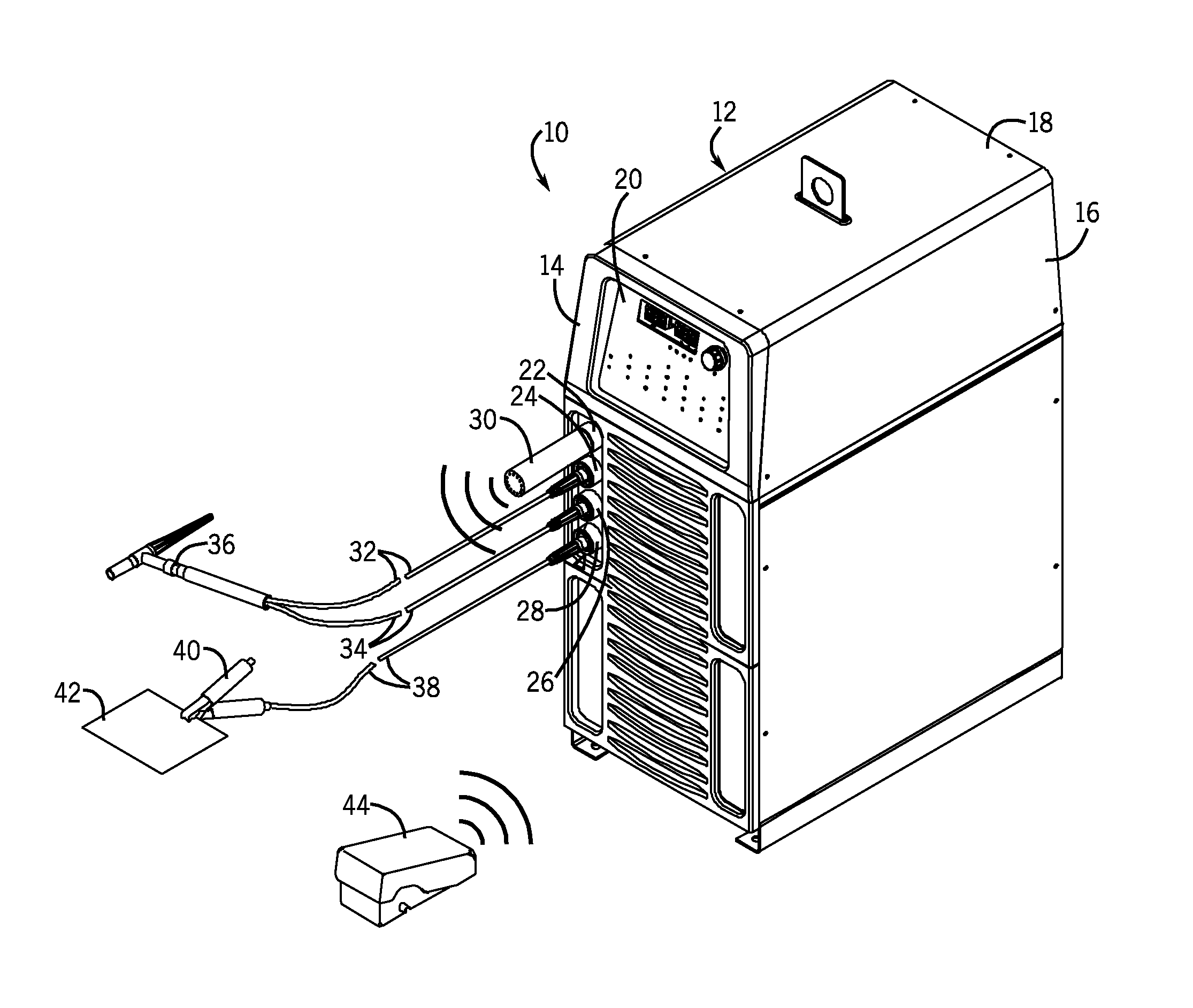 Methods and systems for binding a wireless control device to a welding power source